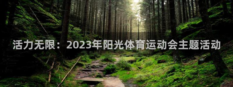 64体育：活力无限：2023年阳光体育运动会主题活动